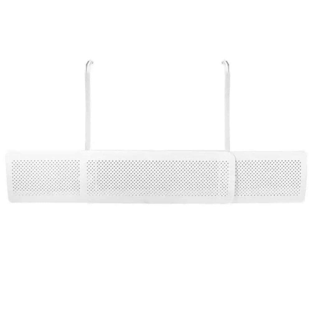 Defletor de Ar Condicionado Ajustável 180° Branco – Direcionador de Fluxo de Ar Universal sem Furação para Ar-Condicionado Split — imagem 3